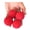 Red, variant on Sponge Balls for Magic Tricks - 2 inch (Red)