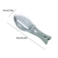 thumbnail image 3 of Fish Scale Scraper, 6.24" Kitchen Fish Cleaning Tool with Serrated Design, Safe & Comfortable Grip, Easy to Clean Stainless Steel Seafood Preparation Gadget, 3 of 8