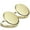 Gold, variant on Compact Mirror Bulk, Pack of 12 Double-Sided 1X/2X Magnifying Metal Makeup Mirrors(Round, Gold)