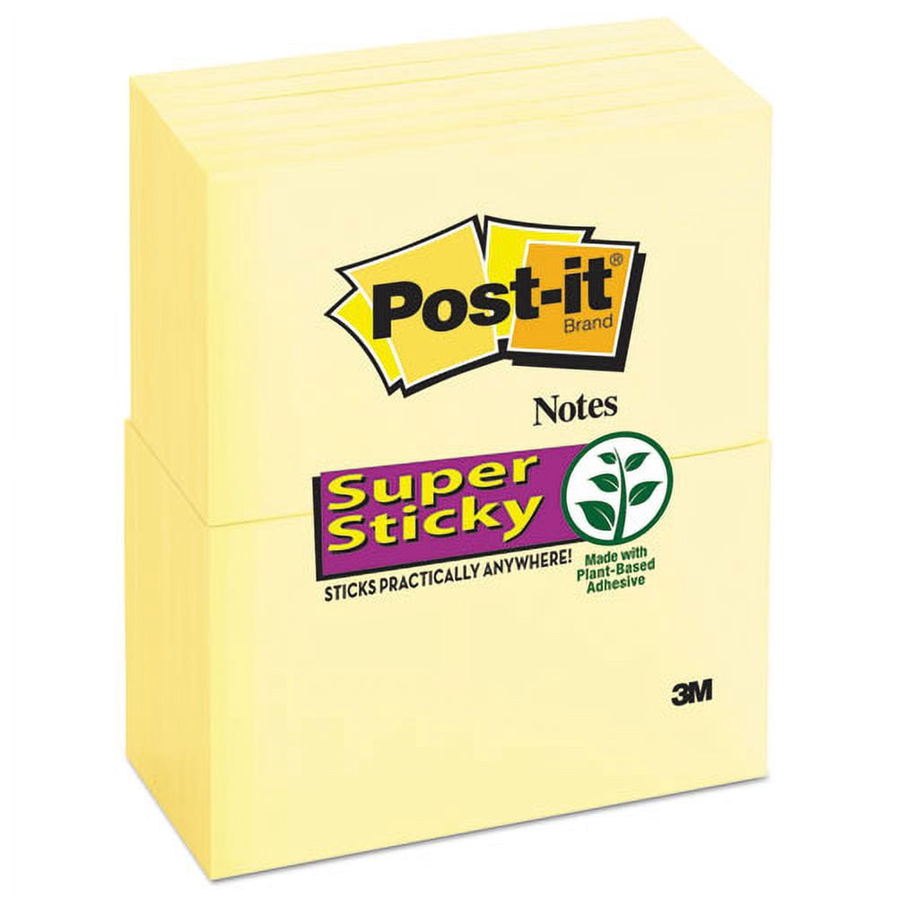 Canary Yellow Note Pads, 3 X 5, 90-Sheet, 12/pack | Bundle of 5 Packs