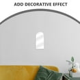 thumbnail image 3 of Minkissy 1Set Household Mirror In Transparent Acrylic With No Distortion For Wide Applications In Irregular Shape, 3 of 8