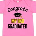 thumbnail image 4 of Inktastic Congrats My Dad Graduated with Cap Boys or Girls Baby Bodysuit, 4 of 5