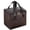 A002- Black, variant on Large Insulated Lunch Bag, Cooler Lunch Bag, Adult Lunch Bag, Lunch Tote Bag for Women, 9X8X8 Inch Portable Zippered Thermal Carrier with External Mesh Pocket for Work, Travel and