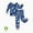1#Deep Blue, variant on PatPat Girls Pajama Set Toddler Girls Clothes Viscose from Bamboo Pajamas Snug Fit Pj Set Kids 2-Piece Sleepwear Fall Pajamas Sizes 2-6 Years
