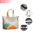 thumbnail image 2 of Orange Boho Geometric and Plant Pattern Travel Tote Bags for Women Carry On,Large Weekender Bags for Women Travel,Multi Functional Duffle Bag for Work,Shopping,Sports, 2 of 5