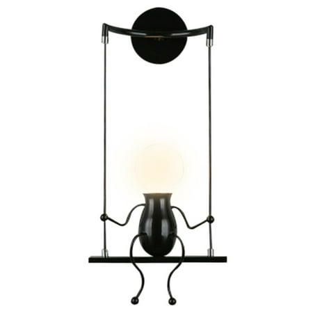 

wendunide led lights for bedroom Humanoid Creative Wall Light Modern Lamp Simple Sconce Art Decoration Lamps