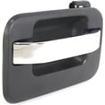 thumbnail image 3 of Replacement REPF491308 Exterior Door Handle Compatible with 2004-2014 Ford F-150 Rear, Left Driver Black bezel with chrome lever, 3 of 3