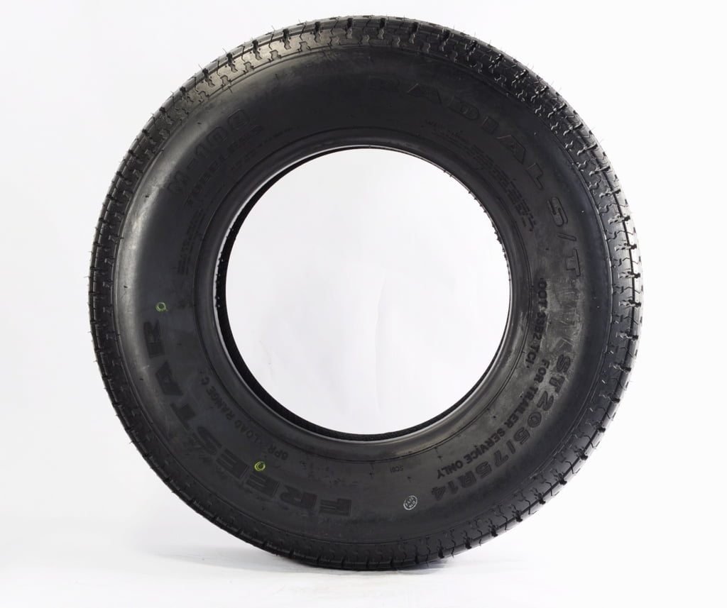 Trailer Tire ST 205/75R14 205/7514 Load Range C High Speed 14 in. Boat