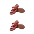thumbnail image 2 of Guardurnaity 2 piezas de goma para salir con estilo con estas elegantes sandalias para mujer, para cualquier fiesta o evento, pantuflas de moda para Type7 NO7, 2 of 6