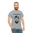thumbnail image 5 of What Up Doe Slang Greeting Funny Quote Unisex T-Shirt Bearded Man Graphic, 5 of 11