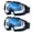 Black, variant on 2-Pack Adult Ski Goggles - Wide-View Snowboard Goggles for Youth, Teens, Men & Women