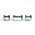 thumbnail image 6 of LeeQinersw 1/25 Dolls House Miniature Furniture Double Single Sofa Chair Armchairs Blue, 6 of 6