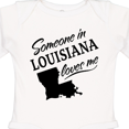 thumbnail image 4 of Inktastic Someone in Louisiana Loves Me Boys or Girls Long Sleeve Baby Bodysuit, 4 of 5
