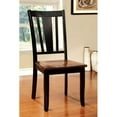 thumbnail image 2 of Benzara Dover Transitional Side Chair With Wooden Seat, Cherry & White Finsih, Set of 2-Color:White/Cherry, 2 of 4