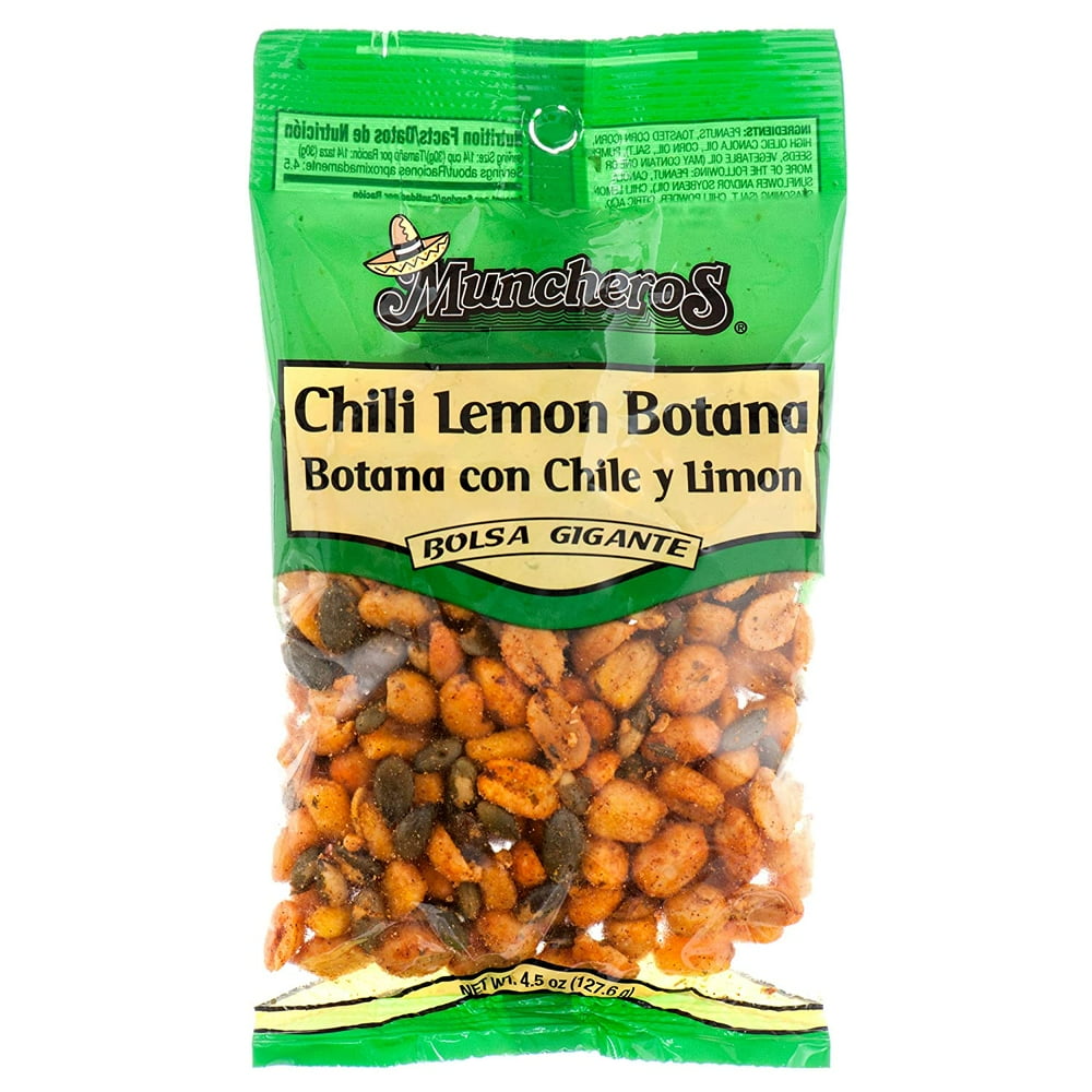 Muncheros Chili Lemon Snack Mix Botana con Chile y Limon (6 x 5 oz