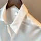 thumbnail image 4 of Blusa holgada Vintage De satén para Mujer, camisa De manga larga, diseño elegante, ropa De moda, 4 of 4