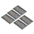 thumbnail image 3 of 10 hojas de pegatinas para diapasón de guitarra, trastes, escalas de notas codificadas, calcomanías para principiantes, práctica T-101C, 3 of 14