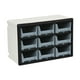 thumbnail image 2 of Organizador de gabinete de almacenamiento con cajones para baño, herramienta con compartimento contenedor para 9 cuadrícula, 2 of 9