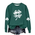 thumbnail image 4 of RXMEKW Chandail à Capuchon de la Saint-Patrick pour Enfants, chandail à Manches Longues Doublé en Molleton avec Imprimé de Vacances, Chandail Décontracté à Col Rond pour Garçons et Filles, 4 of 5