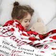 thumbnail image 3 of Daughter Birthday Gifts from Mom Dad - Daughters Blanket - Unique Present for Adult Daughters - Christmas Valentines Mothers Day Birthday Gift for Daughter - to My Daughter's, 3 of 6