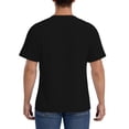 thumbnail image 3 of Vsdgher Black Print Men's Dry Fit Mesh Athletic Shirts Moisture Wicking Tennis T-Shirt Tops, 3 of 9