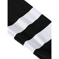 thumbnail image 7 of Cindysus Women T Shirt Striped T-shirt Color Block Tee Work Pullover Comfy Tunic Blouse Black M, 7 of 7
