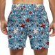 thumbnail image 5 of Kakii Mens Swim Trunks 5 Inch Compression Liner Beach Swim Shorts Bathing Suit Quick Dry 4-Way Stretch Pockets, 5 of 6