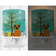 thumbnail image 2 of Caroline's Treasures BB4164CNL Merry Christmas Tree Border Terrier Ceramic Night Light, 6x4x3", multicolor, 2 of 2