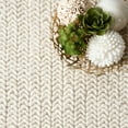 thumbnail image 3 of nuLOOM Casual Keren Wool Area Rug, 5' x 8', Off White, 3 of 4