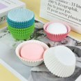 thumbnail image 4 of 100 piezas de moldes desechables para magdalenas, pasteles, magdalenas, cajas de papel, soportes para tazas, herramientas para hornear, bricolaje, decoración de pasteles, suministros para fiestas de c, 4 of 5