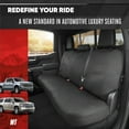 thumbnail image 3 of Neoprene Advantage Rear Bench Seat Cover - Waterproof and Universal Fit for Trucks, SUVs, and Vans, Black, 3 of 10