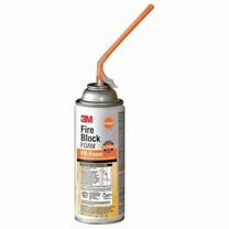 3M Fire Block Foam FB-Foam, Orange Color, Ready-To-Use, Foam-In-Place, 12 fl oz Can