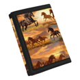 thumbnail image 2 of Chririnla Running Herd of Horses Print Children's Wallet, Polyester Kids Trifold Purse for School, Foldable Lightweight Coin Holder Bags, 2 of 6