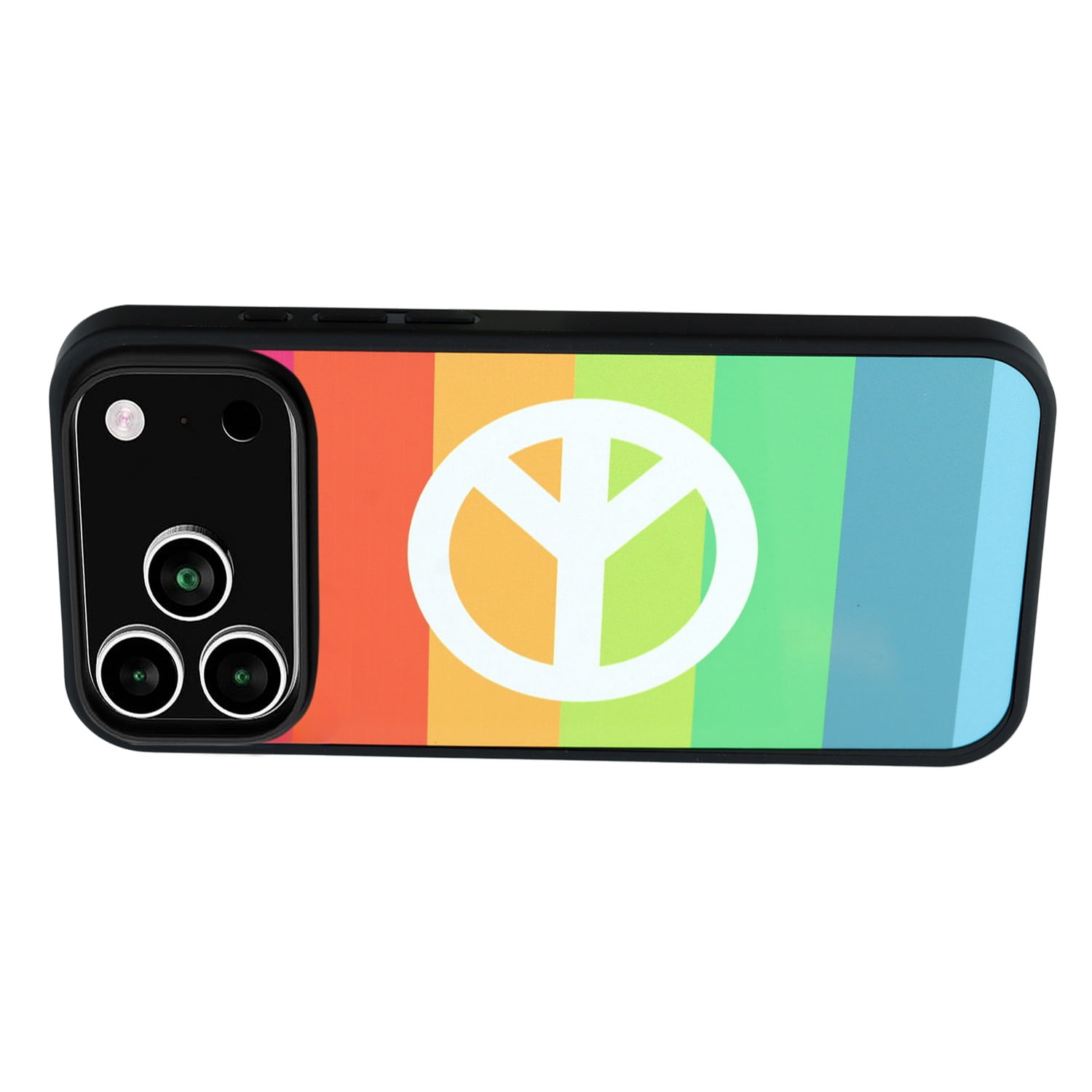 Scratch Resistant Aluminum Plate Case for iPhone 17 Pro - Peace