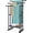 Black, variant on Kayfia 40" H Free Standing Towel Rack, 3 Tier Alloy Steel Towel Rack Stand with Basket