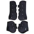 thumbnail image 3 of Bota para tendón de caballo, 4 piezas Botas para tendón de caballo Botas para el cuidado de caballos Botas protectoras de tendón de concha de PU Artesanía excepcional Jadeshay A, 3 of 8