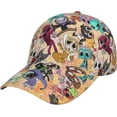 thumbnail image 1 of Dandys World Cap Printed Adjustable Baseball Hat Fan Cap for Men Women, 1 of 6