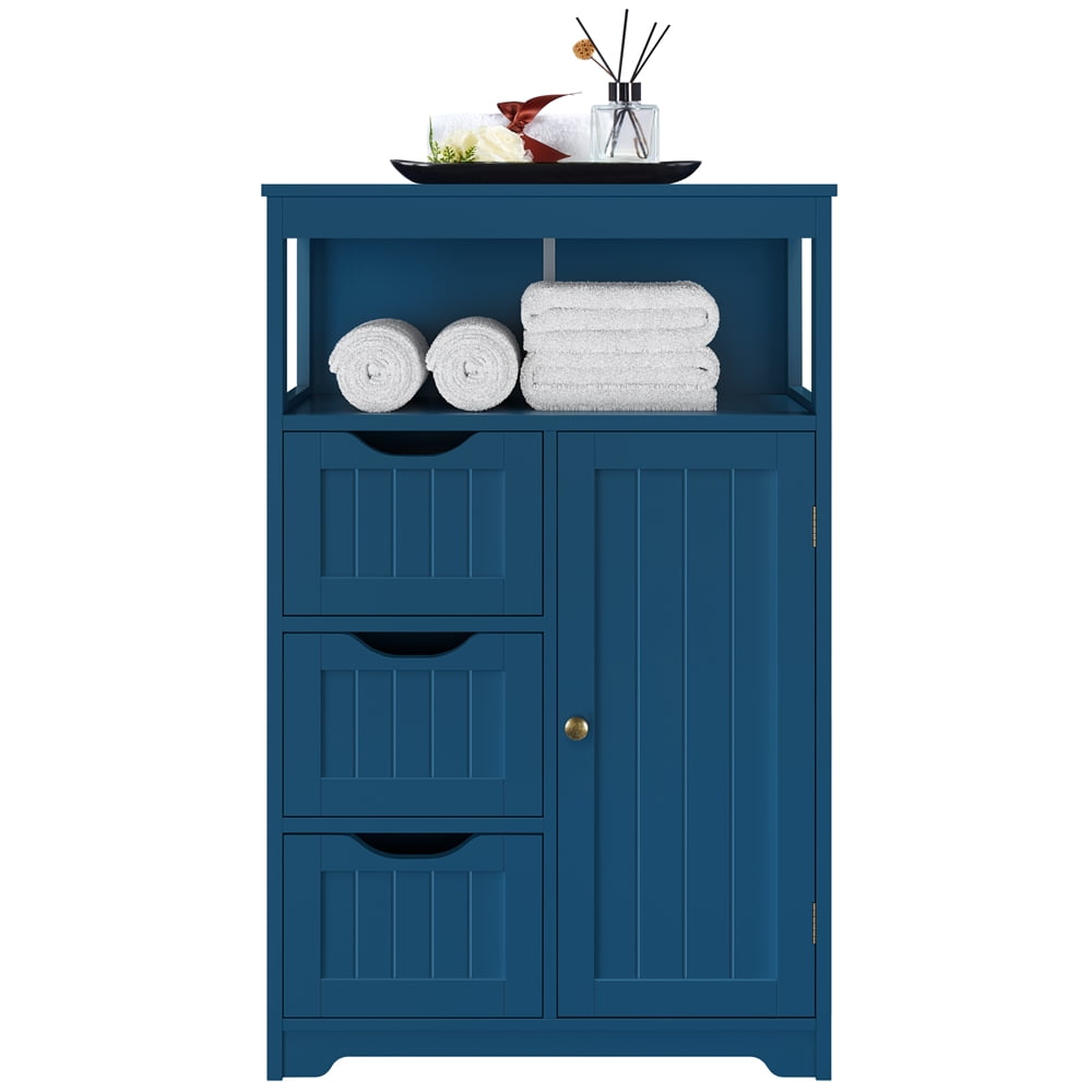 Versatile Storage Drawers Sets 4 Pack (Blue&Brown)-15QT – Haixinhome