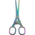 thumbnail image 1 of HLONK 1Set 4.7Inch Stainless Steel Sewing Scissors Butterfly Pattern Pointed Tip Rainbow Color, 1 of 9