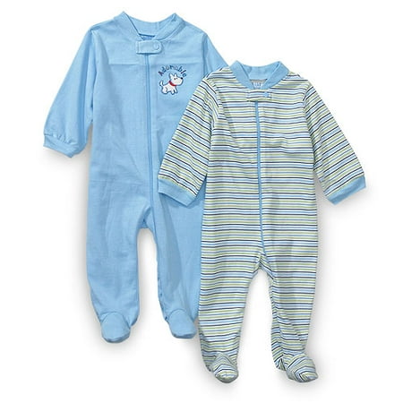 2 Pack Footed Sleepers