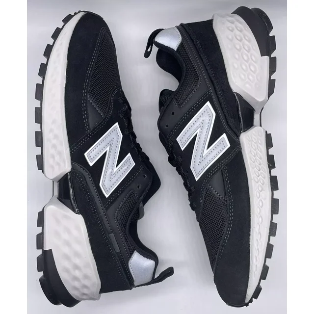 New Balance 574 Sport Black Grey MS574ACL Size 9 D NWOB Fresh Foam Lifestyle