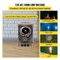thumbnail image 4 of Low Volta Transformer 100/300W Outdoor Landscape Lighting Transformer Weatherproof Pool/Spa/Landscape Lighting Spotlight ,Applications Widely, 4 of 7