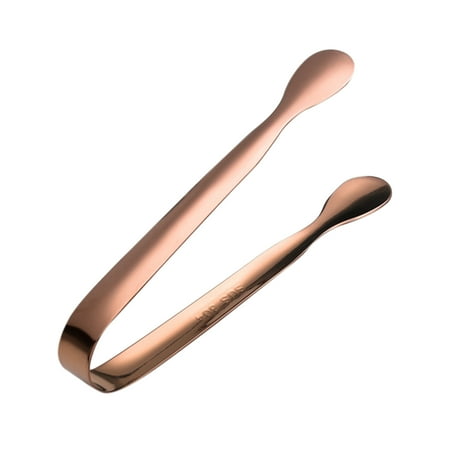

Clearance! Nomeni Tongs for Cooking Stainless Steel Bartender Ice-Cube Cheese Dessert Sugar -Rose Co Kitchen Gadgets Gold