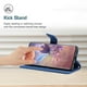 thumbnail image 3 of KAIYANG Ht03 Funda para teléfono Motorola Moto G04 5G/G24 5G con estampado de flores y mariposas, estilo C, para Motorola Moto G04 5G, color azul, 3 of 5