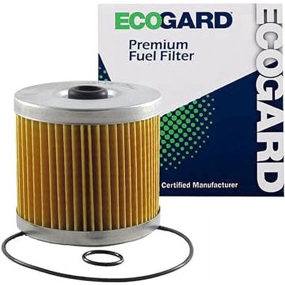 ECOGARD XF54871 Premium Fuel Filter Fits Ford F-150 5.0L 1985, Ranger 2.3L 1985, F-250 5.0L 1985, Bronco 5.0L 1985