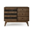 thumbnail image 4 of Simpli Home Clarkson 39"W Solid Wood Medium Storage in Rustic Natural Aged Brown, 4 of 8