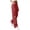 Wine, variant on Luvrsol Women Cargo Wide Leg Pants Elastic Drawstring Waist Casual Straight Long Trousers with Multi Pockets S-2XL
