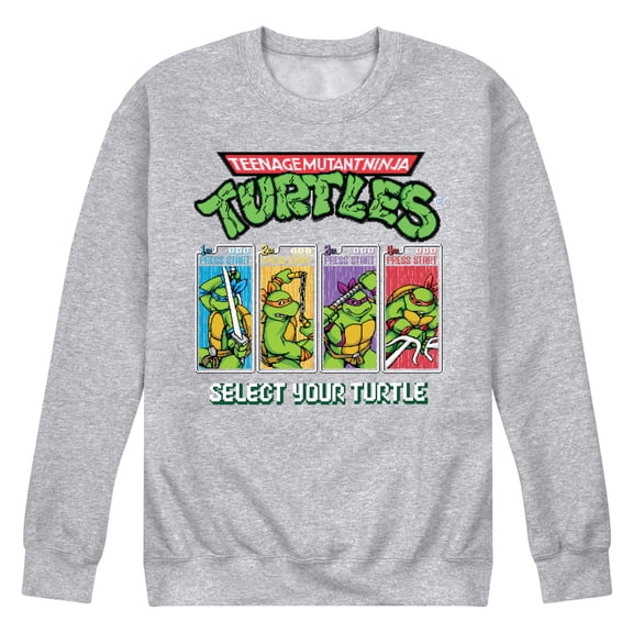 Teenage Mutant Ninja Turtles - Select - Men's Crew Neck Fleece Pullover