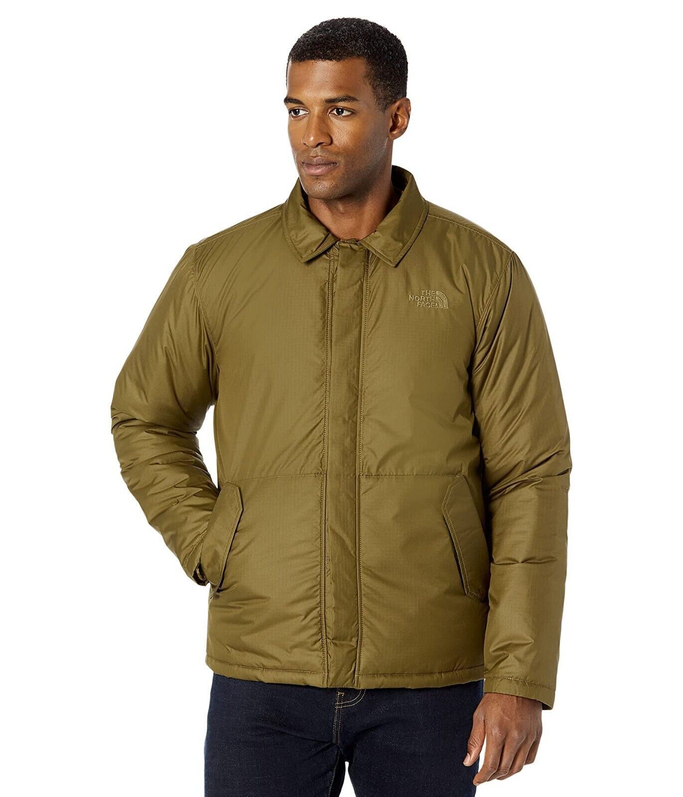 THE NORTH FACE AUBURN JACKET中綿大きいsizeXXL The North Face Men's Auburn Long Sleeve Jacket - Military Olive