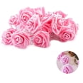 thumbnail image 2 of Lights4fun 2x 20 LED guirnaldas de luces tipo rosa blanco cálido bateria cargada, 2 of 8